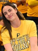 NBA Finals 2025 Caitlin Clark But This Is Indiana Yellow Shirt
