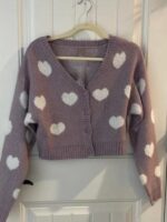 90 Day Fiance S11 Megan Purple Heart Sweater