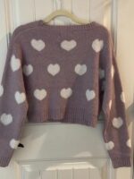 90 Day Fiance S11 Megan Purple Heart Sweater
