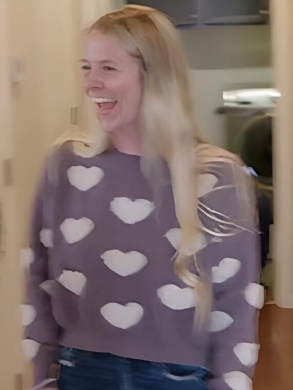 90 Day Fiance S11 Megan Purple Heart Sweater