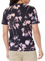 90 Day Hunt For Love Black & Pink Palm Tree Print T-Shirt