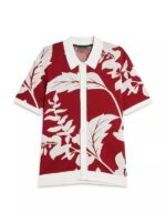 Access Daily 2025 Adam Roberts Red & White Floral Polo Shirt