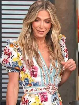 Access Hollywood Debbie Matenopoulos Floral Print Mini Dress