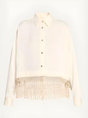 Jenna Bush Hager Access Hollywood 2025 Fringe Shirt