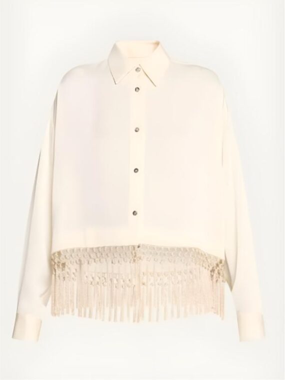 Access Hollywood 2025 Jenna Bush Hager Fringe Shirt