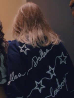 Americas Sweethearts Dallas Cowboys Cheerleaders Cowboys Cursive Star Sweater