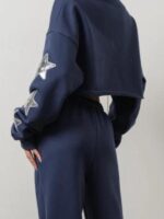 Americas Sweethearts Dallas Cowboys Cheerleaders Charly Sequin Star Sweatshirt