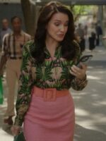 And Just Like That S3 Kristin Davis Printed Blouse