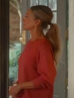 And Just Like That S03 Carrie Bradshaw Pink Sweatshirt