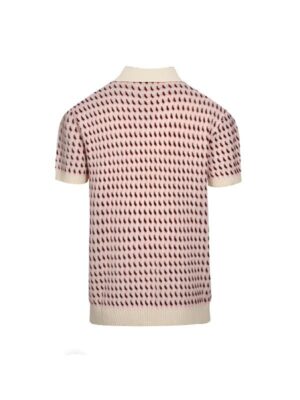 Giuseppe TV-Series And Just Like That S03 Sebastiano Pigazzi Printed Knit Polo Shirt
