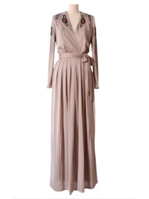 Carrie Bradshaw And Just Like That S3 Beaded Longline Coat