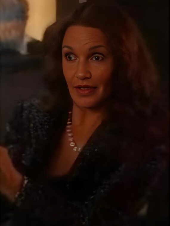 And Just Like That S3 Kristin Davis Sequined Cropped Jacket