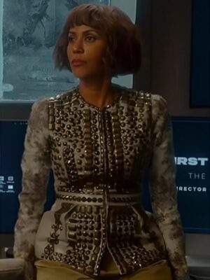 Lisa Todd Wexley TV Series And Just Like That Season 3 Nicole Ari Studded Jacket