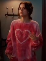Ginny and Georgia Sara Waisglass Tie Dye Heart Sweatshirt