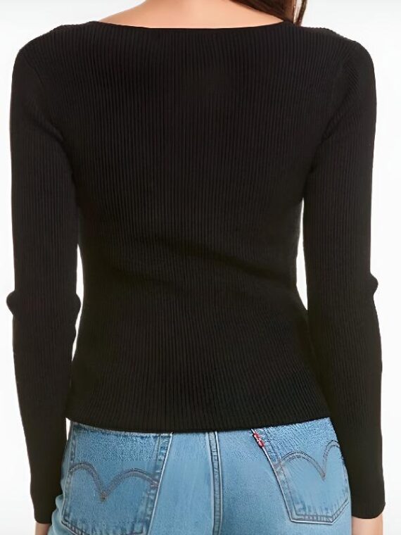 The View 2025 Joy Behar Twist Front Sweater