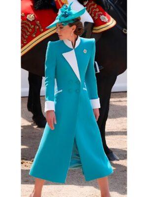 Kate Middleton Trooping The Colour 2025 Coat Dress
