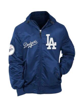 Los Angeles Dodgers New Era x Alpha Bomber Jacket