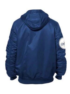 Los Angeles Dodgers New Era x Alpha Blue Bomber Jacket