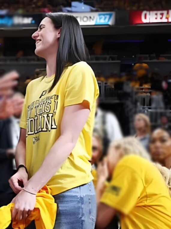 NBA Finals 2025 Caitlin Clark But This Is Indiana Yellow Shirt
