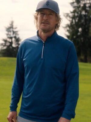 TV-Series Stick S1 Owen Wilson Blue Sweatshirt