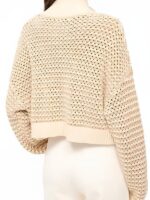The View 2025 Sara Haines Hampton Striped Crochet Sweater