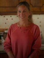 And Just Like That S03 Carrie Bradshaw Pink Sweatshirt