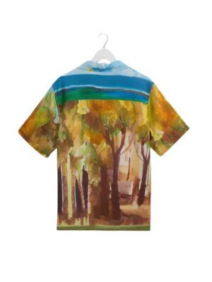 Access Hollywood 2025 Scott Evans Abstract Printed Shirt