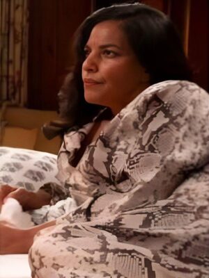 And Just Like That S3 Sarita Choudhury Python Print Pajamas
