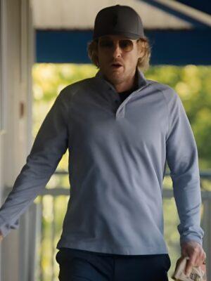 Stick 2025 Owen Wilson Gray Polo T-Shirt