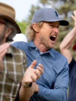 Stick S1 Owen Wilson Blue Polo Shirt