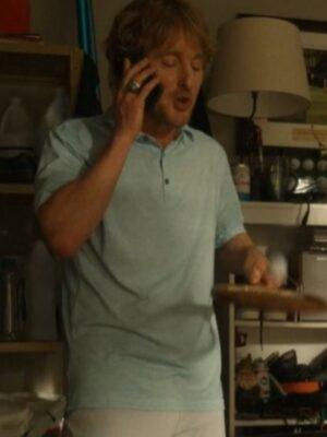 Stick S1 Owen Wilson Green Polo Shirt