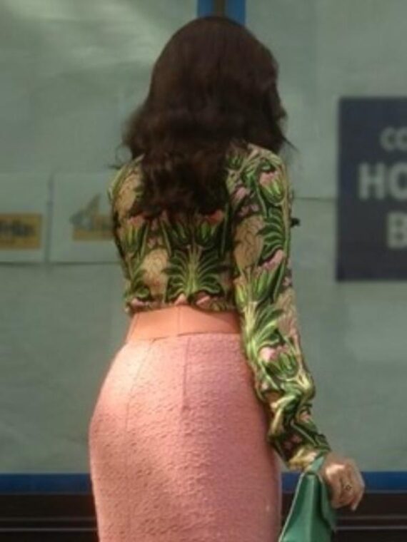 And Just Like That S3 Kristin Davis Printed Blouse
