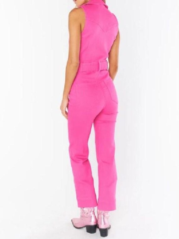 Wear Whatever The F You Want S01 Pink Jumpsuit
