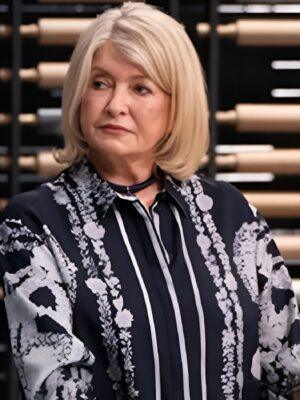 Yes Chef S1 Black Floral Silk Blouse