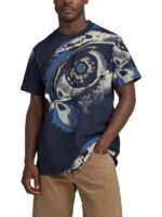 The Survivors 2025 Charlie Vickers Blue Eye Print Shirt