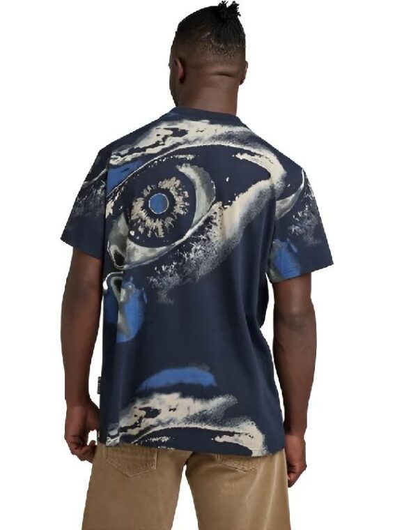 The Survivors 2025 Charlie Vickers Blue Eye Print Shirt