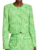 The View 2025 Joy Behar Green Tweed Jacket