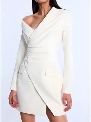 Sharon Newman The Young And The Restless 2025 Asymmetric Blazer Dress