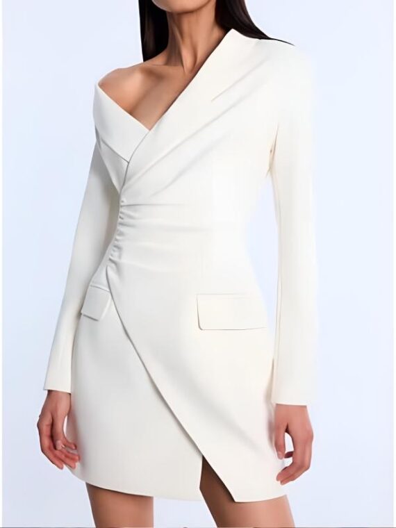 The Young And The Restless 2025 Sharon Newman Asymmetric Blazer Dress