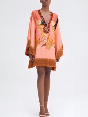The Young And The Restless Nikki Newman Orange Tunic Top