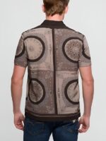 The Young And The Restless S50 Damian Kane Brown Medallion Shirt