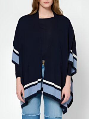 The Young And The Restless 2025 Susan Walters Blue Stripe Trim Cardigan
