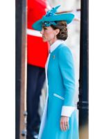 Trooping The Colour 2025 Kate Middleton Blue Coat Dress