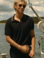 We Were Liars Joseph Zada Blue Polo Shirt