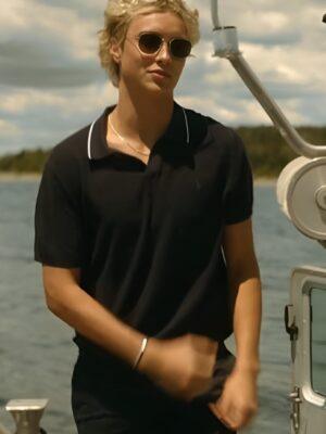 We Were Liars Joseph Zada Blue Polo Shirt