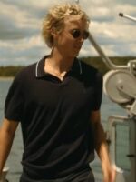We Were Liars Joseph Zada Blue Polo Shirt
