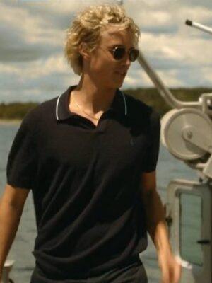 We Were Liars Joseph Zada Blue Polo Shirt