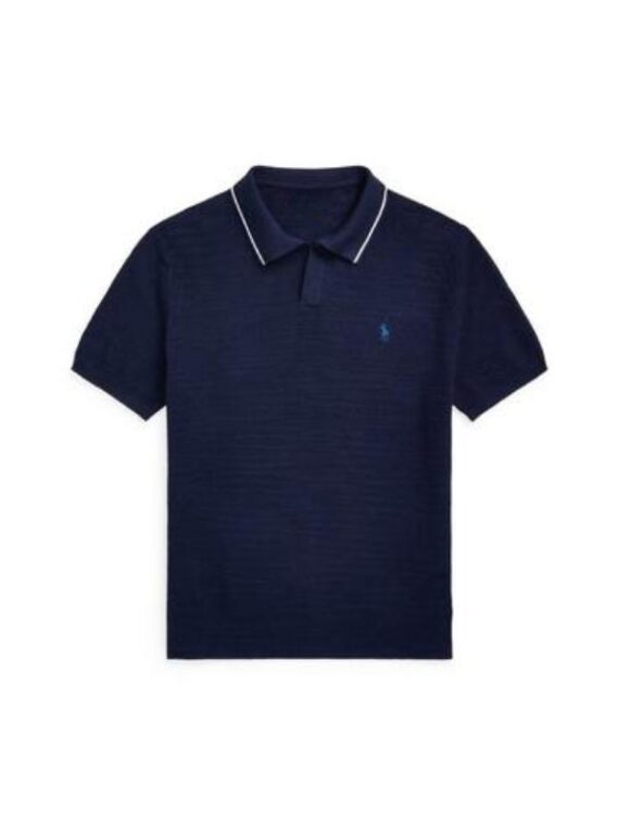 We Were Liars Joseph Zada Blue Polo Shirt