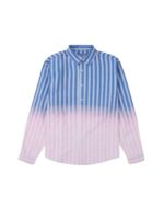 Access Hollywood 2025 Scott Evans Striped Ombre Shirt