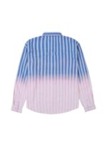 Access Hollywood 2025 Scott Evans Striped Ombre Shirt